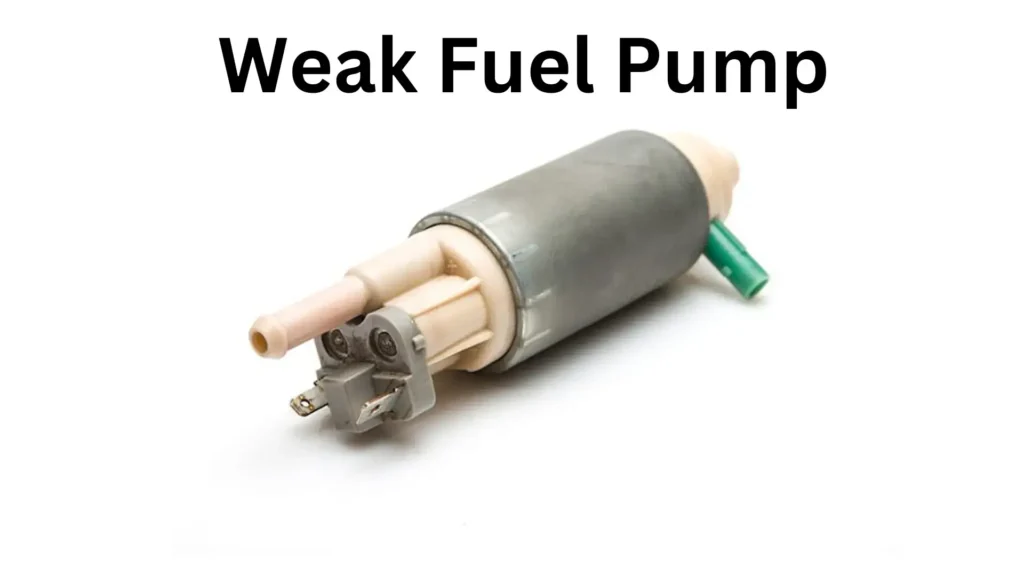 subaru code p0171 weak fuel pump